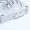 Lian Li UNI FAN 12CL1W3W baltas 120 mm belaidis korpuso ventiliatorius – modulinis, suderinamas su PWM šakotuvu