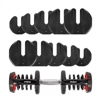 REBEL ACTIVE Reguliuojamas hantelis 40 kg