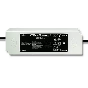 LED tvarkyklė Qoltec 50945, 12V DC, 150W, IP67