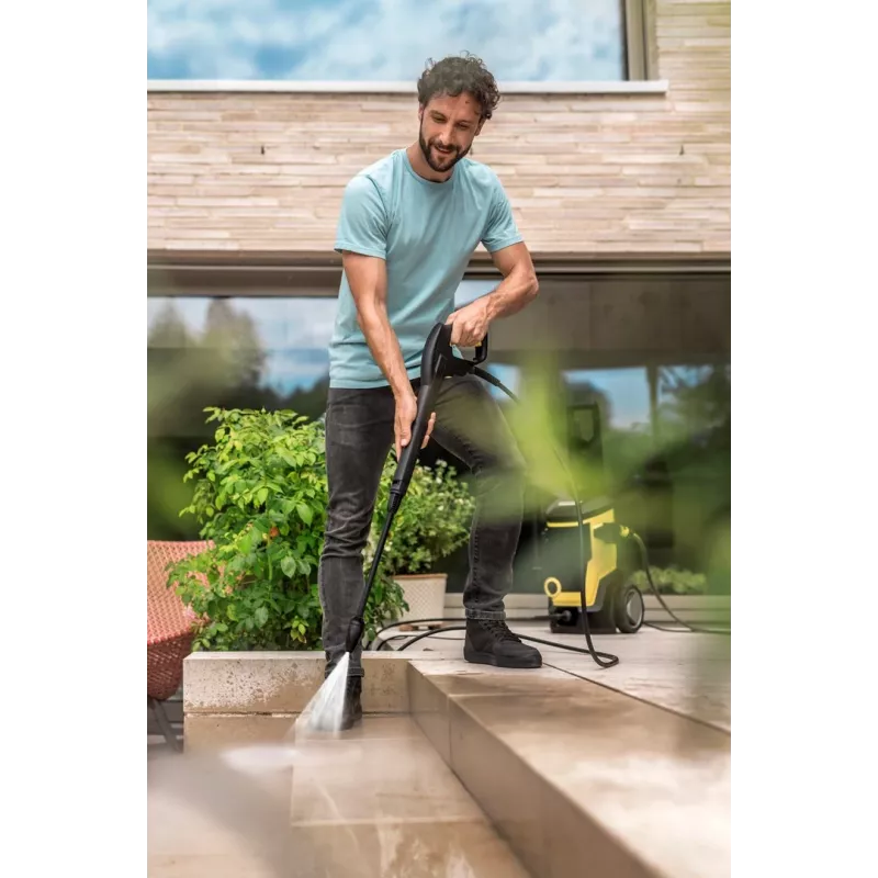 Karcher AG K 7 WCM slėginis plovimo aparatas, vertikalus, elektrinis, 600 l/h, juodas, geltonas