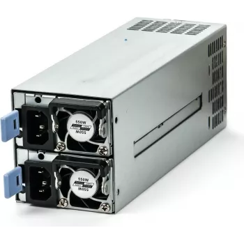 FANTEC NT-MR550W 2x550W EPS Mini Redundant Full Range 24+8+4pin aukštas prieinamumas 24x7 Hot Swap 2x maitinimo įėjimai (2164)