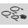 DeLOCK 11494 USB jungiklis 4 kompiuteriams, USB 2.0, 0.48 Gbit/s, juodas