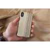 Dėklas išmaniesiems telefonams man and wood iPhone X/XS – vintage olive black