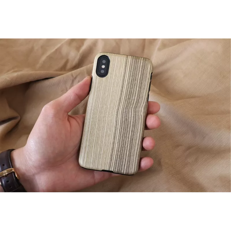 Dėklas išmaniesiems telefonams man and wood iPhone X/XS – vintage olive black