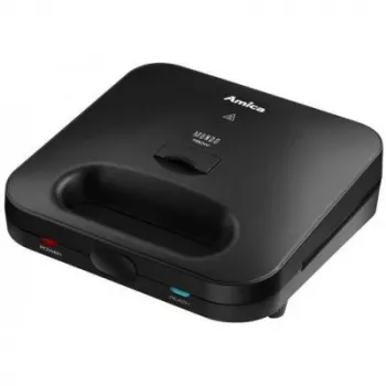 Sumuštinių keptuvė Amica SMK4011, 750 W, 3 tipų plokštelės, juoda