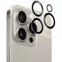 NEVOGLASS 3D apsauginis stiklas kamerai, iPhone 16 / 16 Plus