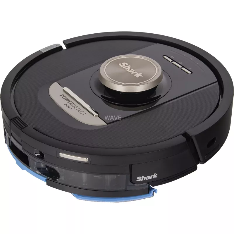 Šlavimo ir šluostymo robotas Shark PowerDetect NeverTouch Pro RV2800ZEEU, LiDAR, 20kPa, juodas