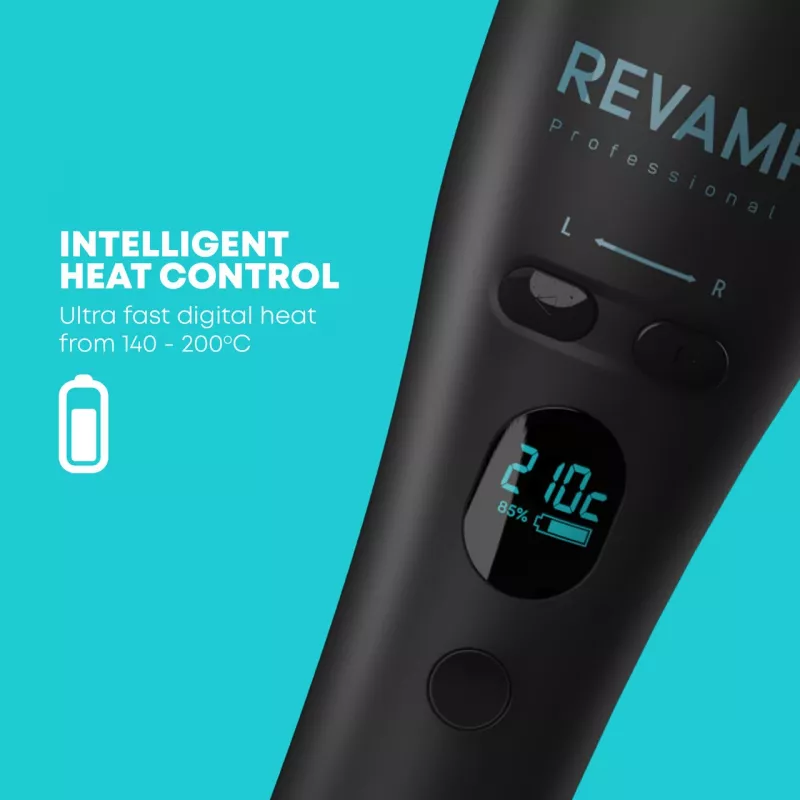 Revamp CL-2750-EU2 iGEN Cordless Progloss Hollywood Curl automatinis besisukantis garbanojimo prietaisas