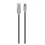 USB įkrovimo ir duomenų laidas Devia Storm Series, cinko lydinys, 5V 2.1A, 1 m