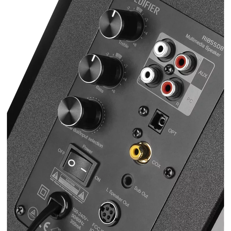 Edifier Studio R1855DB Bluetooth Lentyniniai Garsiakalbiai - Juodi