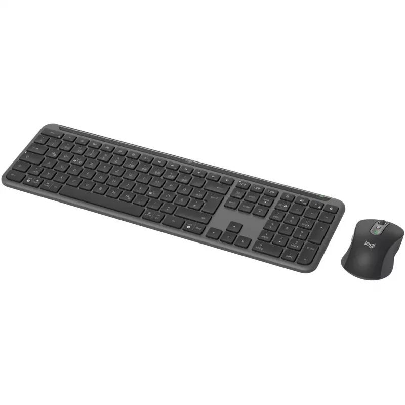 Logitech 920-012483 klaviatūra su pele Office RF belaidė + Bluetooth QWERTZ vokiška grafitas
