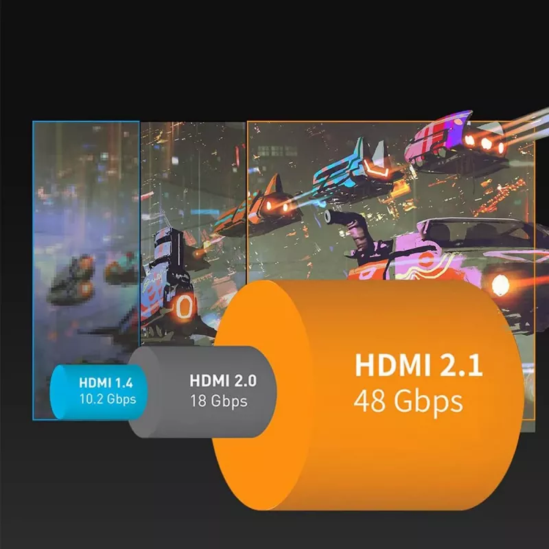 HDMI kabelis MANTA HDMI-1.5MC 1,5 m, palaiko iki 8K
