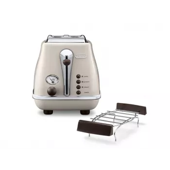 De’Longhi 2103.BG 2 griežinėlių skrudintuvas 900 W Smėlio spalvos