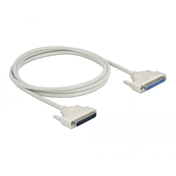 Serialinis kabelis DeLOCK 86883 Smėlio spalvos 2 m D-Sub 37 kontaktų
