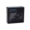 Alphacool 17477 jungiamasis rinkinys, žalvaris, juodas, 23 mm aukštis, 2,6 cm skersmuo