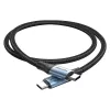 Vention USB 2.0 5A 240W 1,5m JUODAS USB-C į USB-C laidas