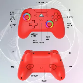 Subsonic Wireless LED valdiklis raudonas Switch