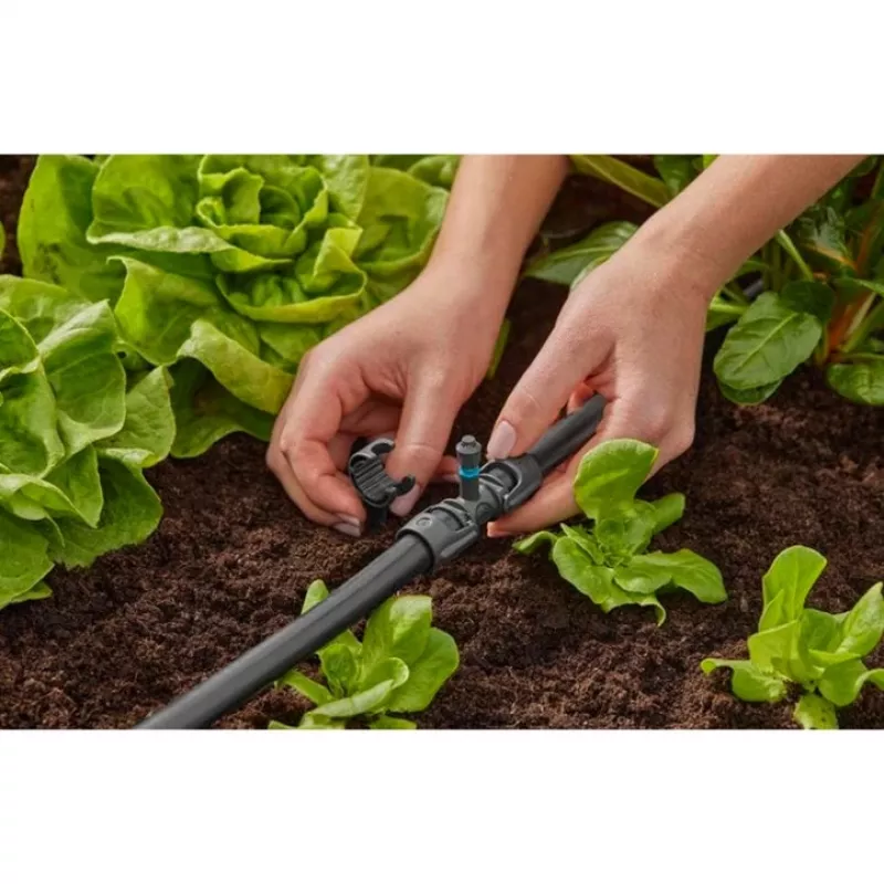 Jungiamoji detalė Gardena 13206-20 lašelinio laistymo sistemai, plastikas