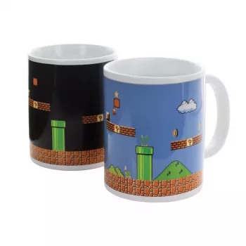 Paladone Super Mario Bros puodelis su šilumos efektu