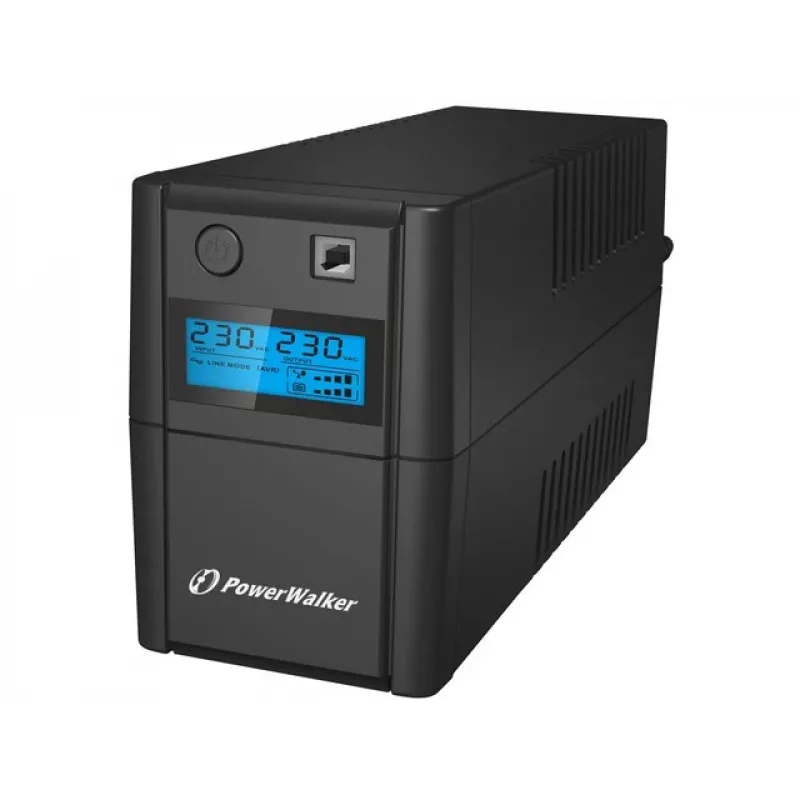 PowerWalker VI 850 SHL FR nepertraukiamo maitinimo šaltinis (UPS) Linijinis-interaktyvus 0.85 kVA 480 W 2 AC lizdai