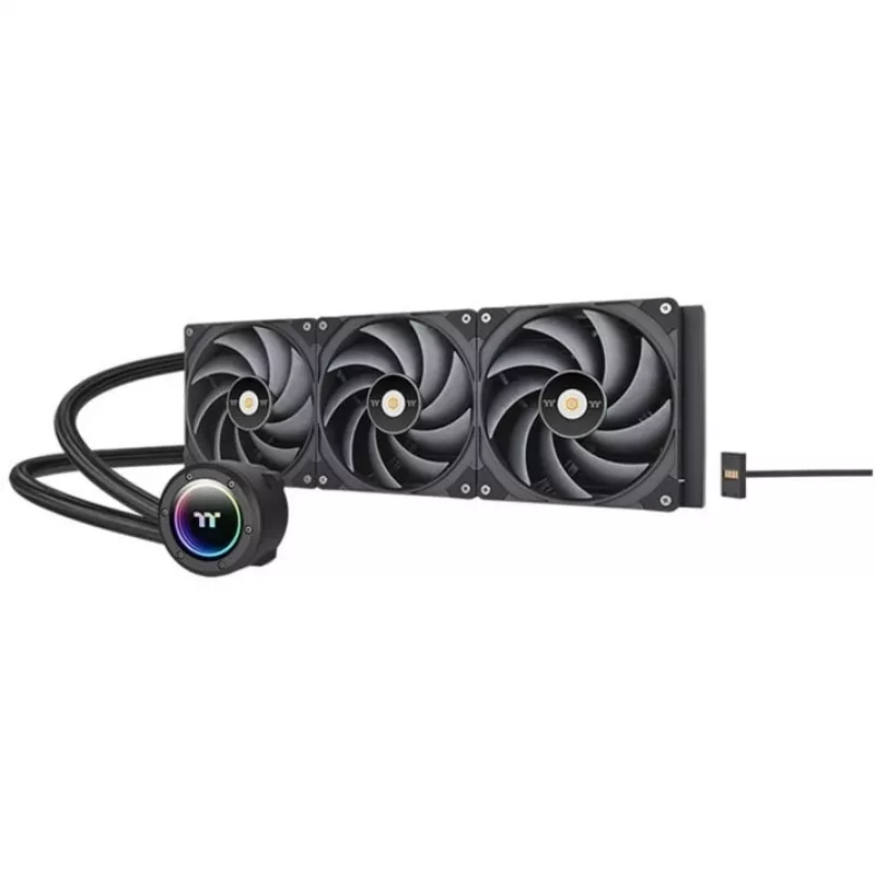 All-in-one skysčio aušintuvas Thermaltake TOUGHLIQUID 420 EX Pro CL-W401-PL14BL-A 14 cm Juodas