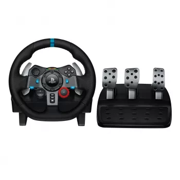 Logitech G G29 Vairas su pedalais PlayStation 3, PlayStation 4, USB 2.0, juodas