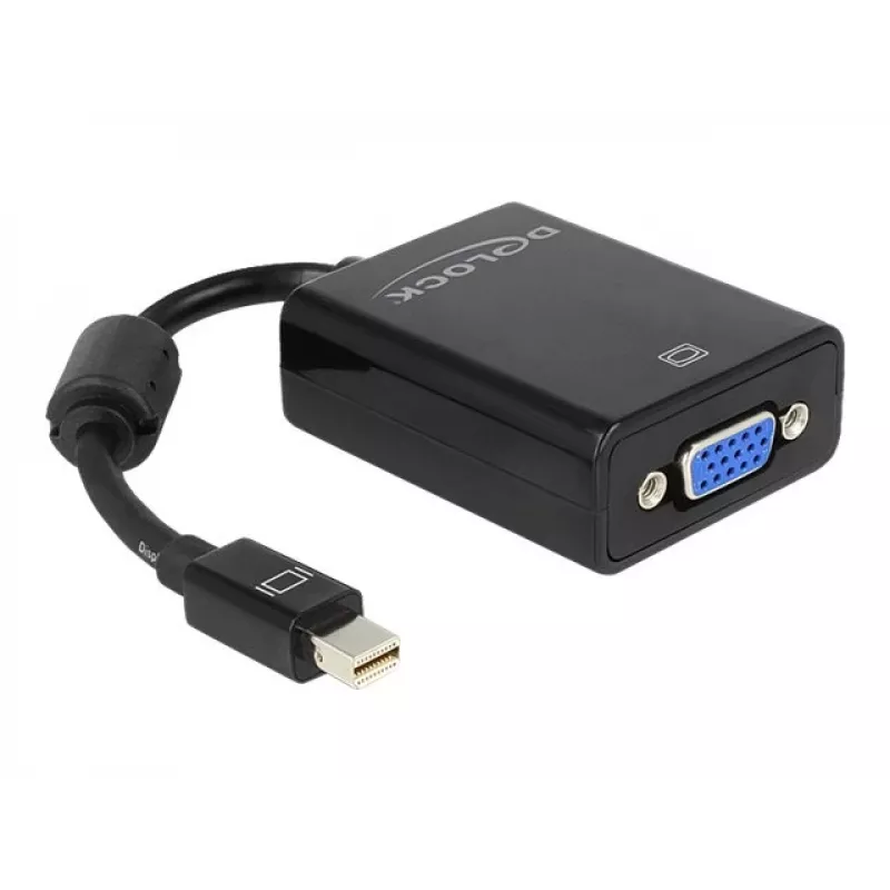 Vaizdo kabelio adapteris DeLOCK 65256 Mini DisplayPort į VGA