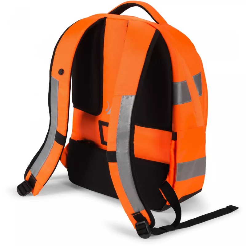 Dėklas Dicota HI-VIS V2 nešiojamam kompiuteriui 39,6 cm (15,6 colio) - kuprinė