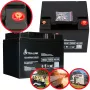UPS baterija Extralink Accumulator AGM 12V 45Ah – sandari švino rūgšties (VRLA), 1 vnt., juoda
