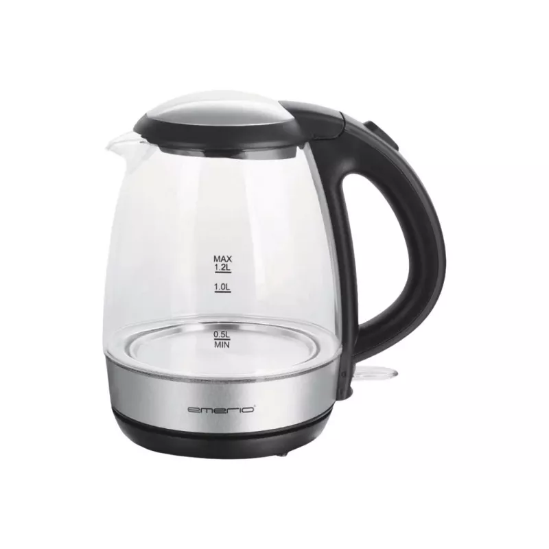 Elektrinis virdulys Emerio 1.2L 2200W Stiklinis