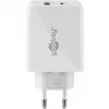 Goobay Dual USB-C™ PD (Power Delivery) greitasis įkroviklis (30 W) (61674)