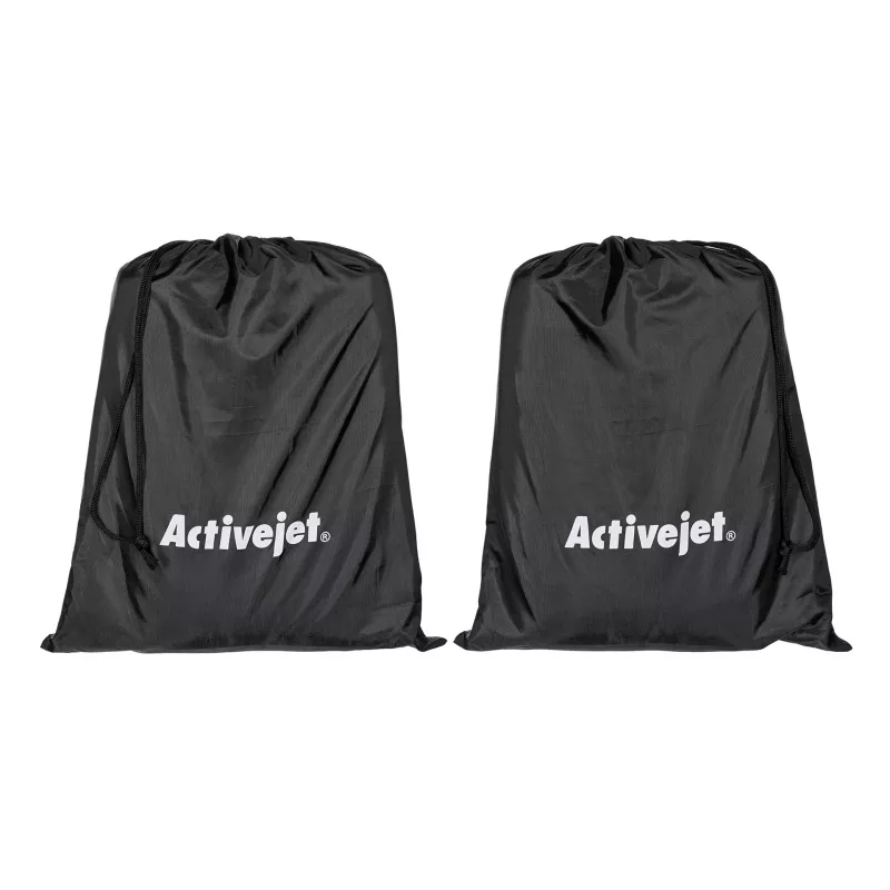 Limfodrenažinis masažuoklis kojoms ActiveJet ACM-PLUS-A1 L su baterija 25 W, įmontuota baterija, 380×1020×60 mm, juodas