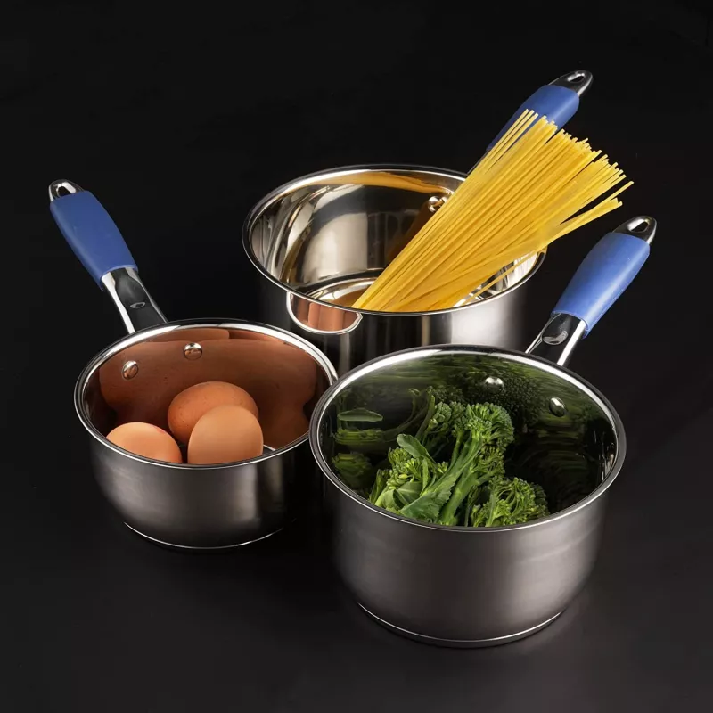 Puodų komplektas Russell Hobbs RH01178EU 3 dalių, mėlynas
