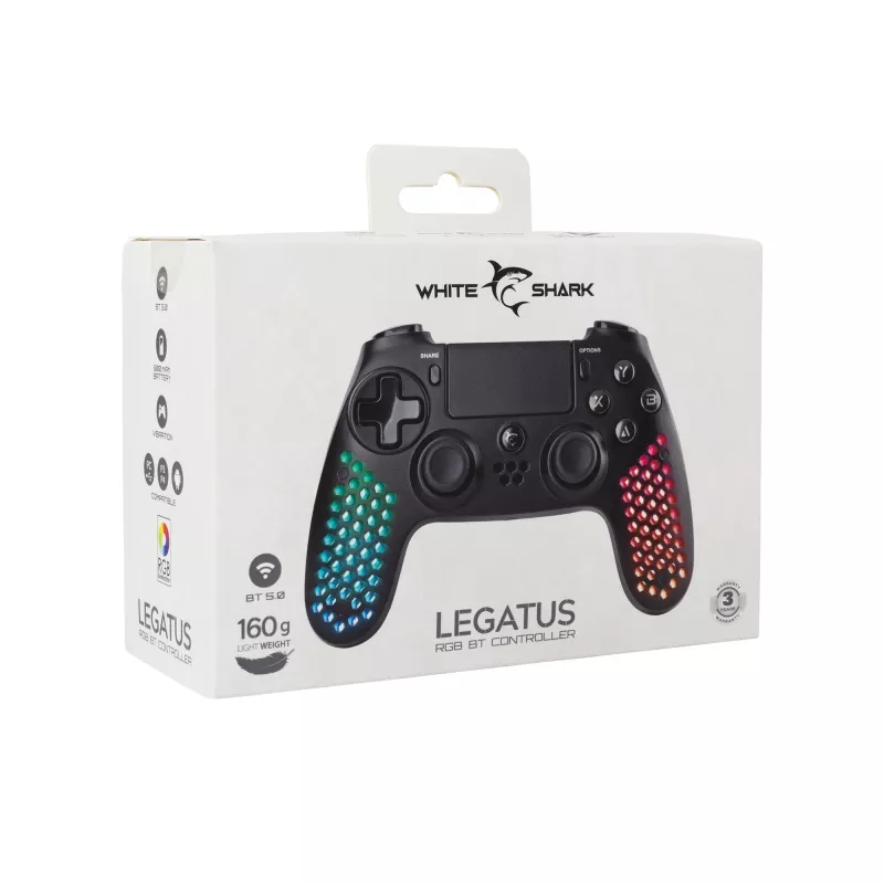 Jungiamas USB žaidimų pultas White Shark GPW-4009, ergonomiškas, laidinis