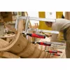 F tipo spaustuvas BESSEY GZ30-2K 30 cm juodas raudonas nerūdijantis plienas