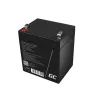 UPS baterija Green Cell AGM44 – 12 V 4,5 Ah sandarioji švino rūgšties (VRLA), 101×70×90 mm, 1,35 kg, juoda