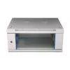 Sieninis 19 inch stelažas Extralink 4U 600x450 pilkas