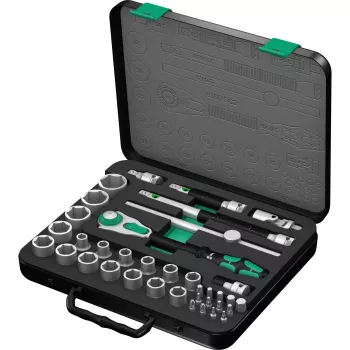 Raketų veržliarakčių rinkinys Wera 05003645001 37 vnt Juoda Žalia