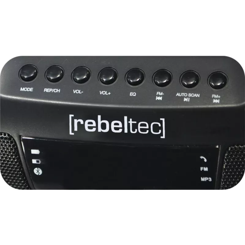 Nešiojamas garsiakalbis Rebeltec SoundBox 390 juodas