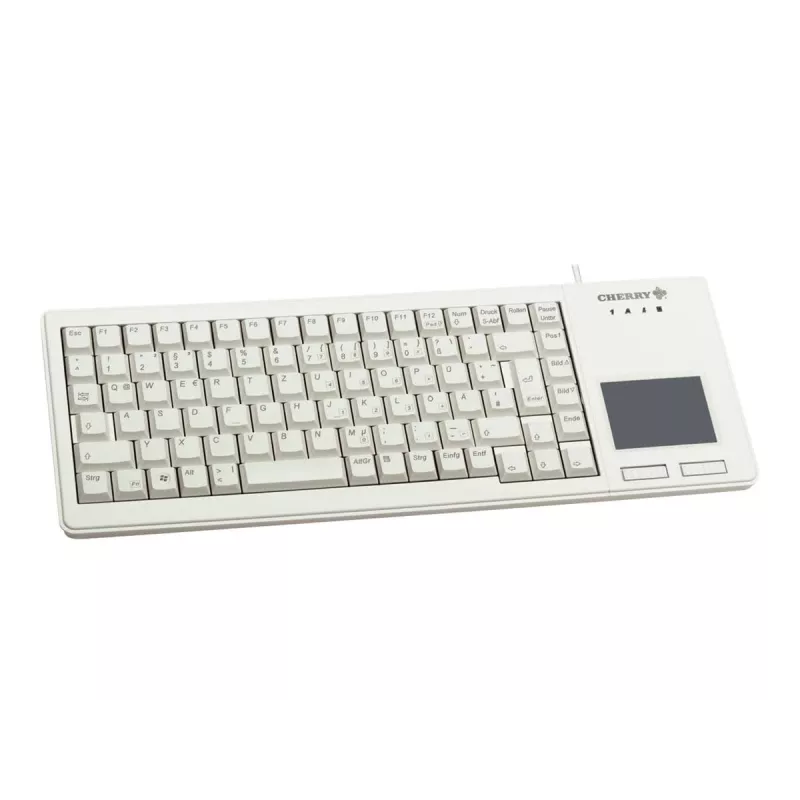 CHERRY XS Touchpad klaviatūra USB QWERTY pilno dydžio išdėstymas Pilka