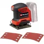 Einhell Power X-Change akumuliatorinis orbitinis šlifuoklis TE-OS 18/113 Li-Solo, 18V