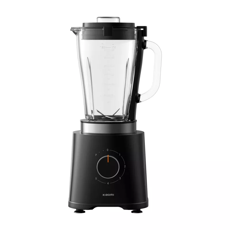 Maišytuvas Xiaomi BHR8936EU — 600 W, 1,75 L, 5 greičių, rotacinis valdymas, nerūdijančio plieno peiliai, juodas