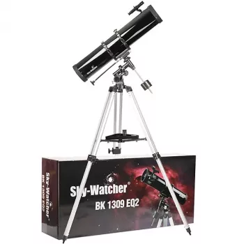 Refraktorinis teleskopas Skywatcher BK 1309 EQ2 – 130 mm diafragma, 900 mm židinio nuotolis