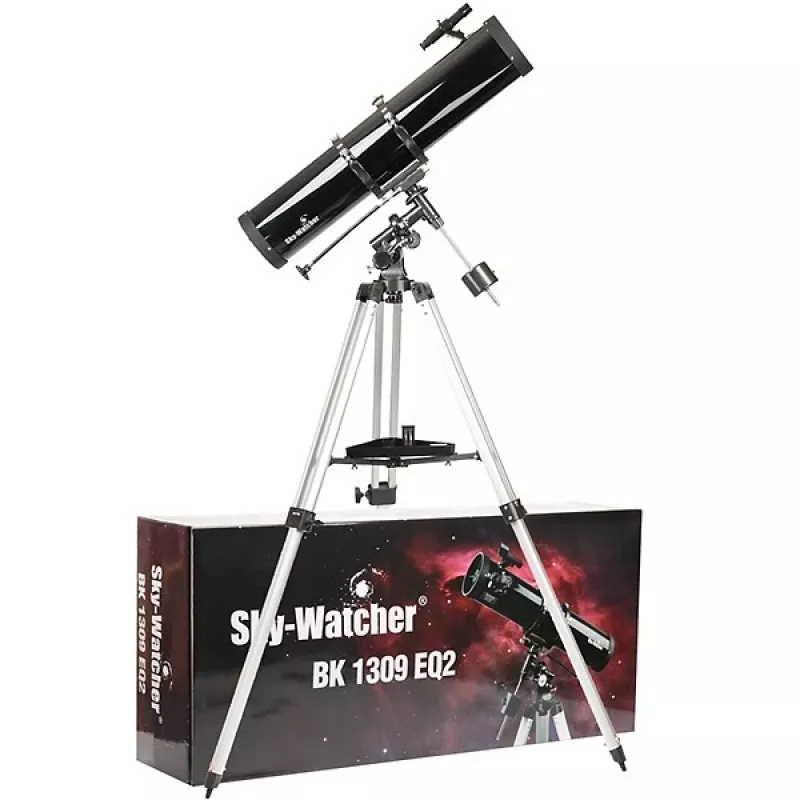 Refraktorinis teleskopas Skywatcher BK 1309 EQ2 – 130 mm diafragma, 900 mm židinio nuotolis