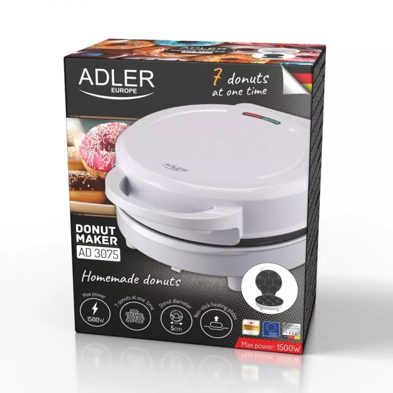 Adler AD 3075 Spurgų kepimo aparatas | 1500 W