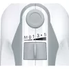 Rankinis plaktuvas Bosch MFQ36400 – 450 W, 5 greičiai, turbo, 1,3 m laidas, pilkai baltas