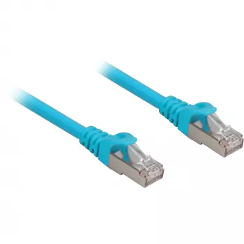 Pataisos laidas RJ45 Cat.6a SFTP (mėlynas, 1 m, LSOH (be halogenų))