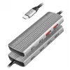 LogiLink USB 3.2 Gen2 Hub 7+1 prievadas 2x USB-A 5x USB-C PD 100W aliuminis