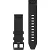 Garmin QuickFit juodas odinis dirželis 22 mm 010-12740-01