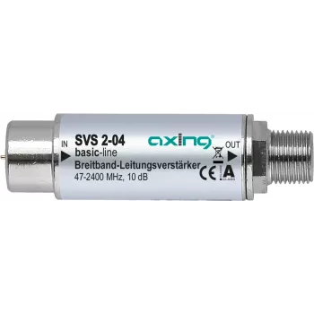Axing SVS 2-04 TV signalo stiprintuvas 47 - 2400 MHz (SVS00204)
